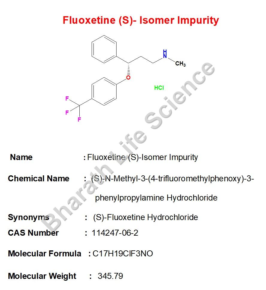 Fluoxetine (S)-  Isomer Impurity
